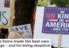 Were these protesters in Washington, D.C., on Aug. 16, 2025, inspired by Thomas Paine? Alex Brandon/AP